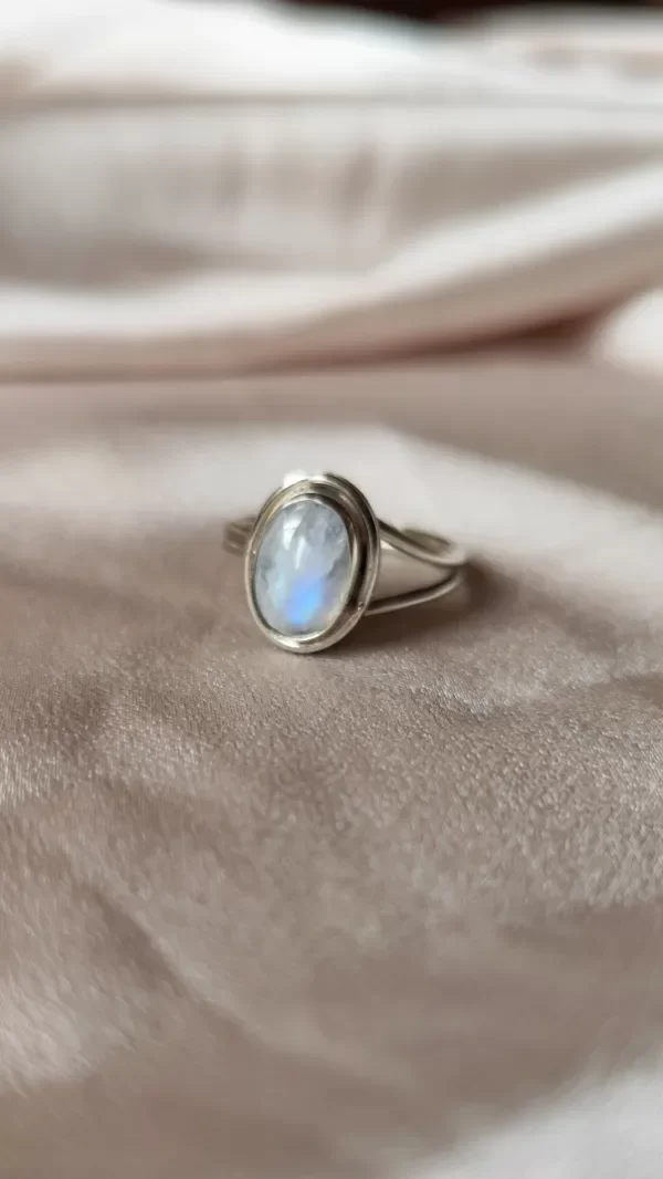 Producto - Anillo PIEDRA LUNA Intuición