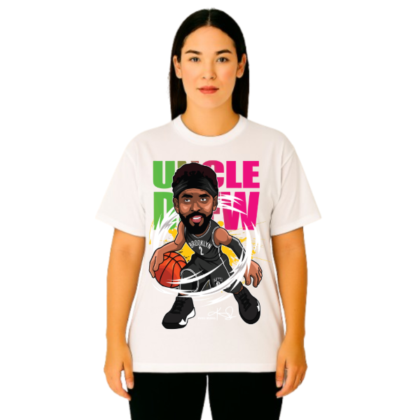 Producto - Remera Oversize Unisex ClipArt Kyrie Irvine