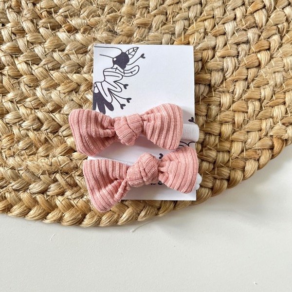 Producto - Colitas Moño Morley Rosa x 2