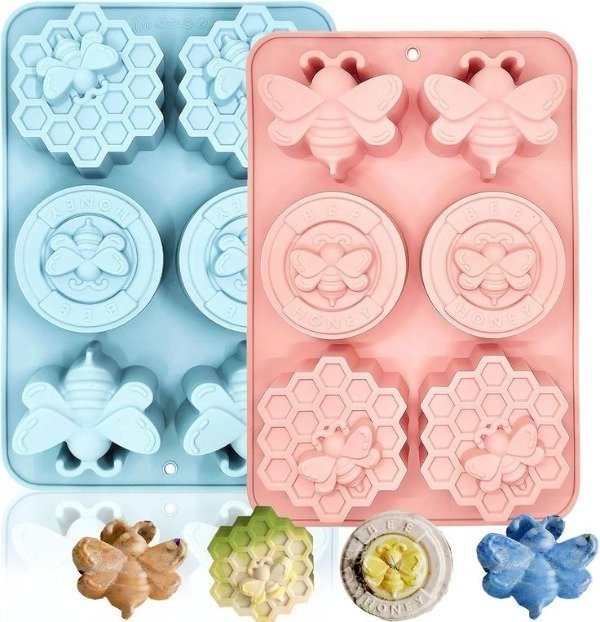 Producto - MOLDE ABEJA PANAL IDEAL PARA YESO O JABONES