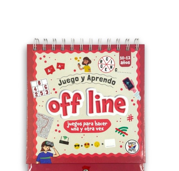 Producto - Libro con marcador Juego y Aprendo Off Line