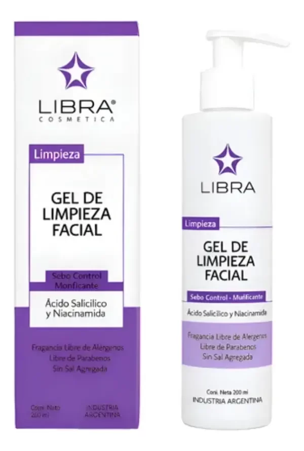 Producto - LIBRA Gel Limpieza Sebo Control Libra Piel Grasa Acné