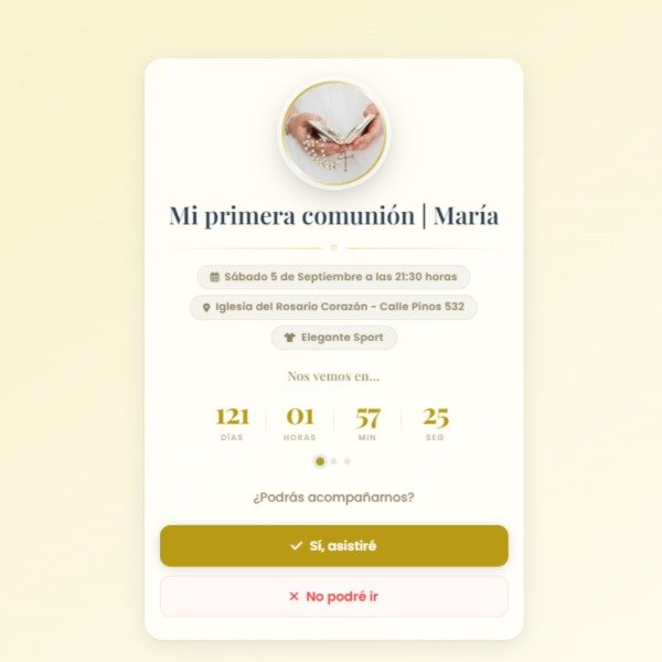 Producto - Invitaciones Digitales + Confirmaciones automáticas. - 3