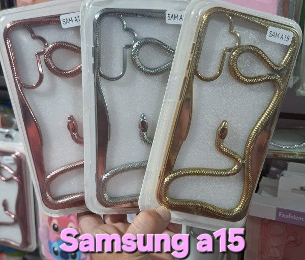 Producto - Fundas luxury serpiente 3d. Samsung a15
