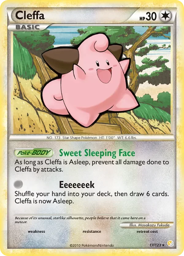 Producto - Cleffa 17/123 HeartGold and SoulSilver: Base Set