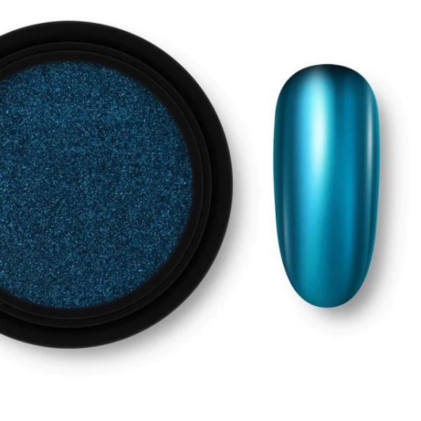 Producto - Polvo espejo turquesa paris night