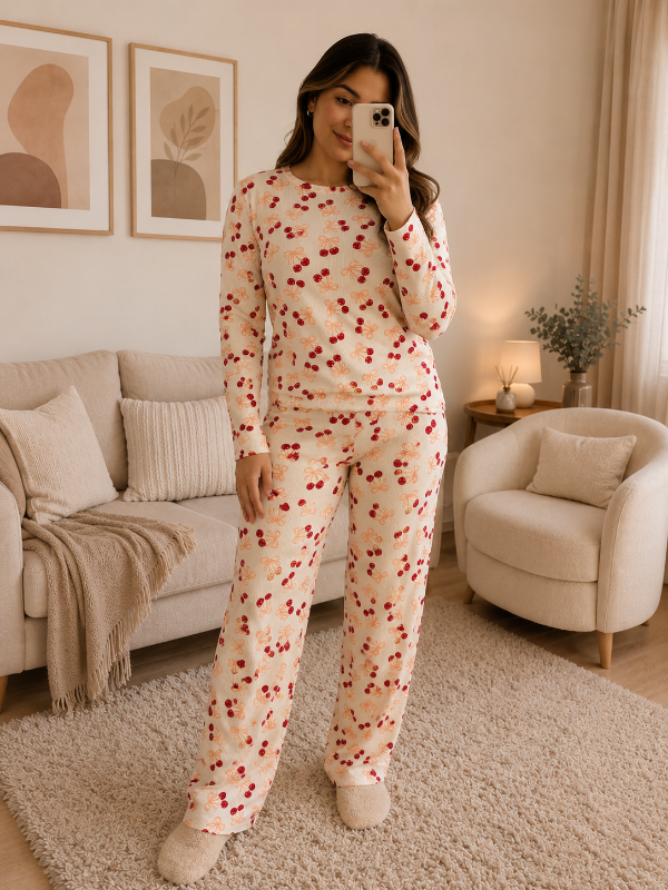 Producto - Set pijama cherry - 0