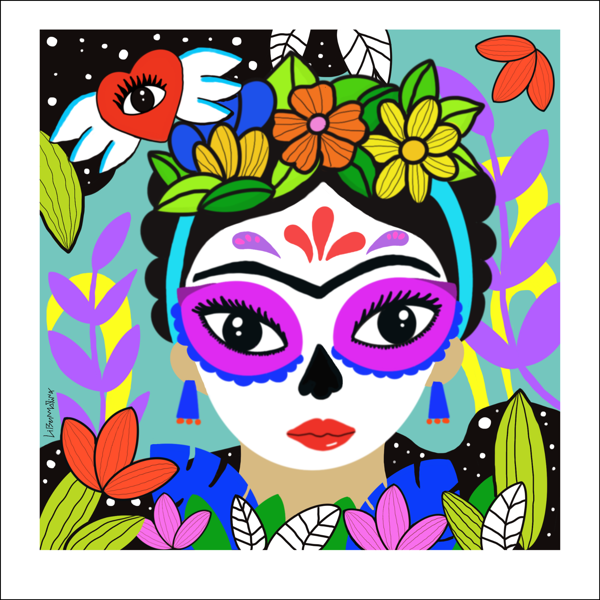 Producto - FRIDA CATRINA-SERIE MEXICAN ART