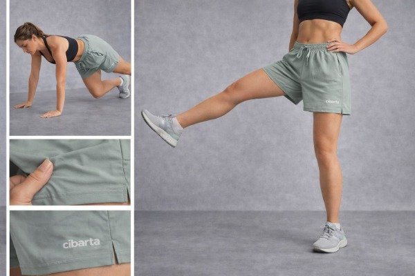 Producto - SHORT Deportivo Cibarta Sport Modelo MOZAMBIQUE verde