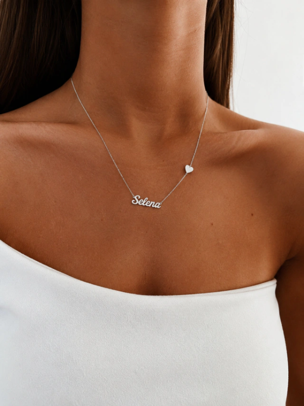 Producto - Collar nombre love Plata 925