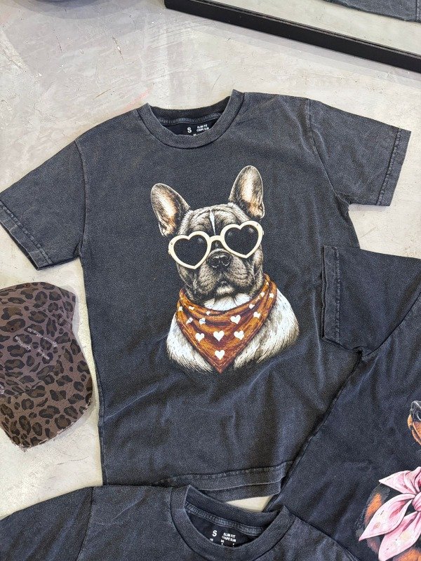 Producto - REMERA PRELAVADA PERRITOS - 5