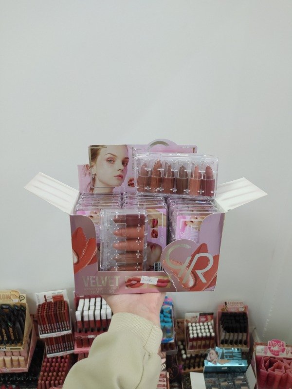 Producto - Labiales x6 velvet