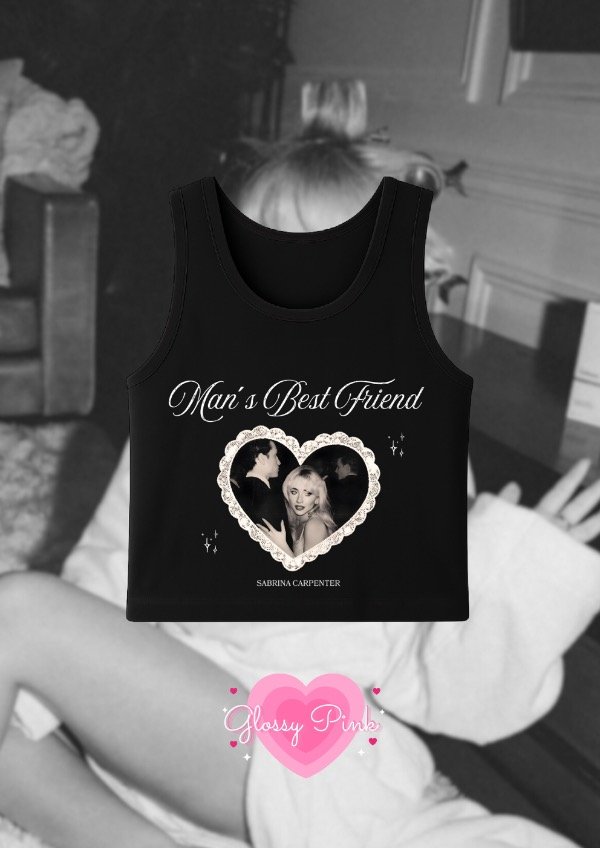 Producto - Tank Top Sabrina Carpenter corazón - DTF