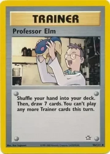 Producto - Professor Elm 96/111 Neo Genesis Uncommon Pokemon