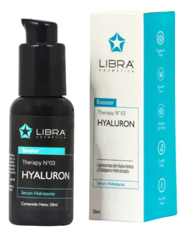 Producto - LIBRA Libra Booster Therapy No3 Hyaluron, Hidratante + Colageno 50