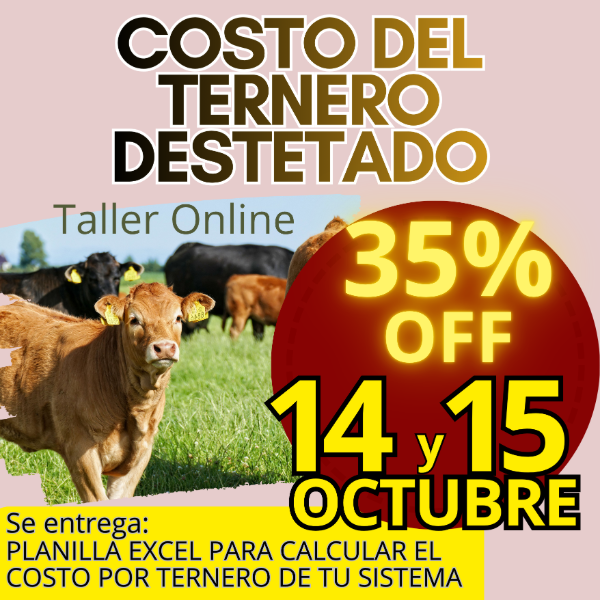 Producto - Taller Online: Cálculo del Costo del Ternero - 0