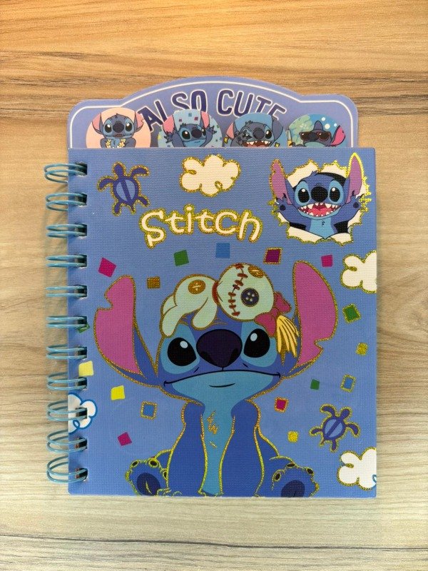 Producto - Libreta señaladores stitch