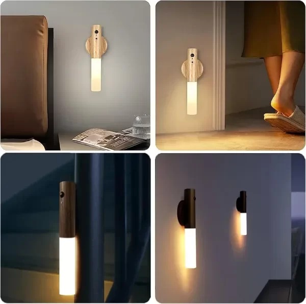 Producto - Lampara led imantada bambu