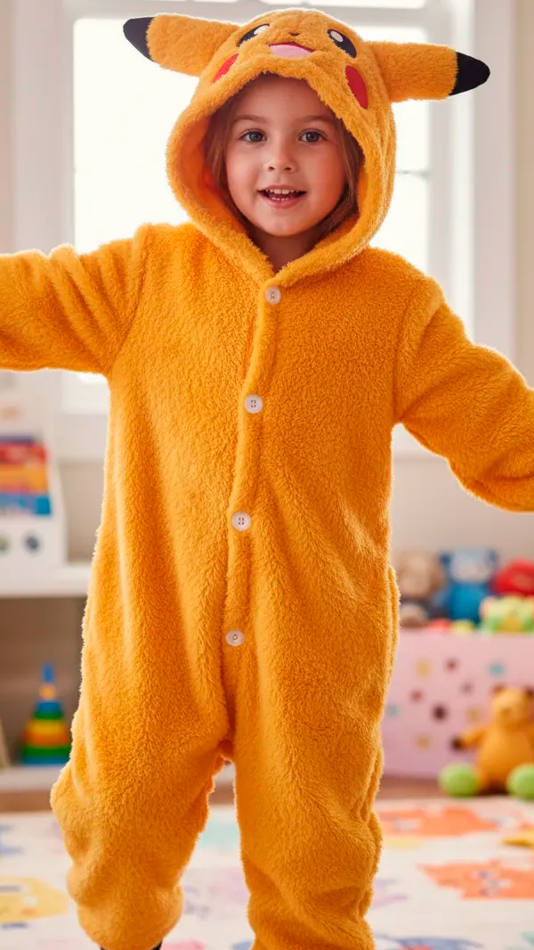 Producto - Pijama Kigurumi / Enterizo INFANTIL- PIKACHU