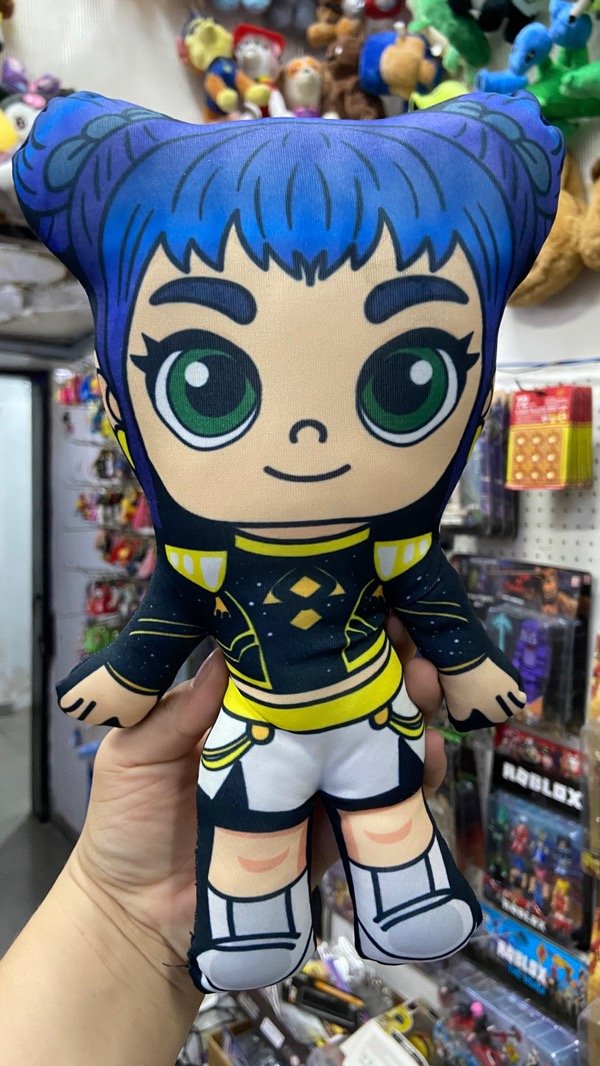 Producto - Peluche Sublimado Guerreras KPOP Huntrix Zoey V2