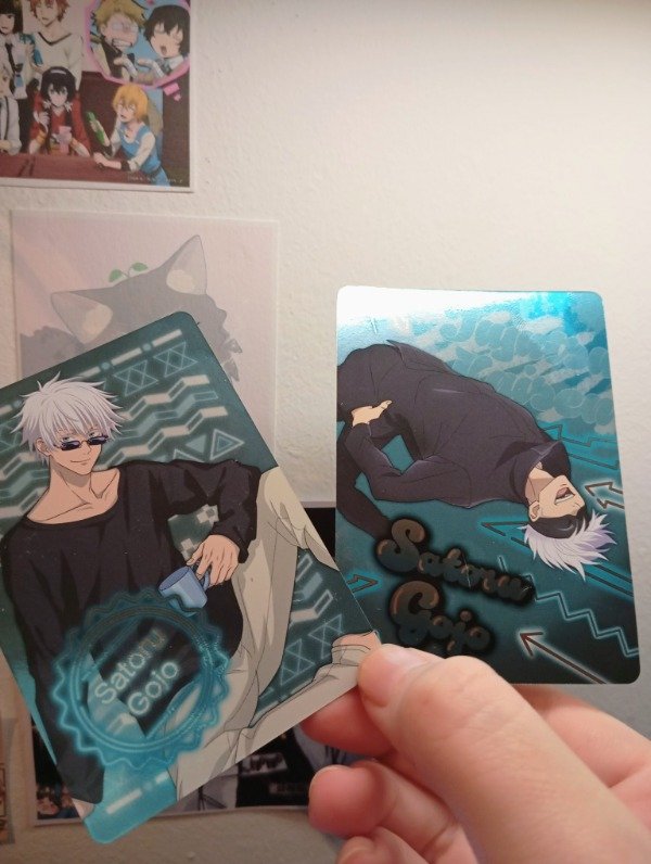 Producto - Satoru Gojo - Cartas originales