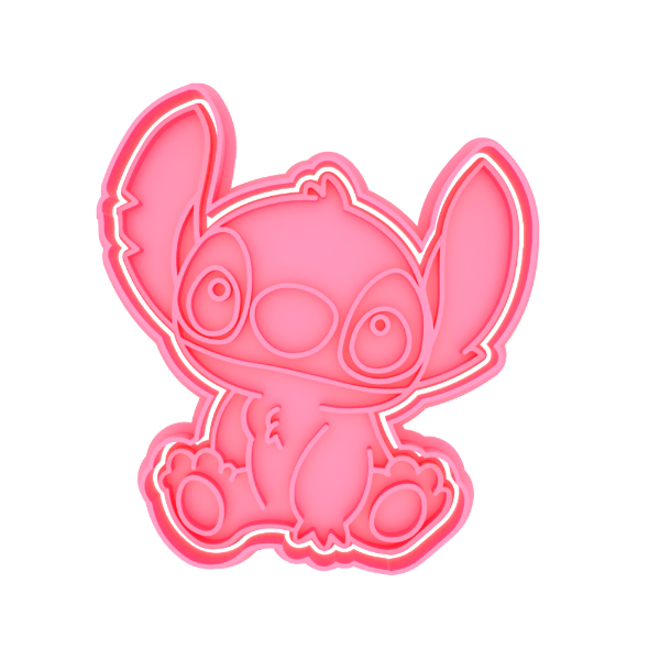 Producto - Cortante con sello para cookie Stitch 2