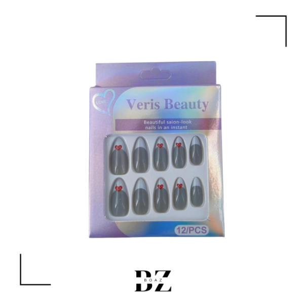 Producto - UÑAS DECORADAS X 12 PACK DE 12 PCS EN CARD - 2023-1
