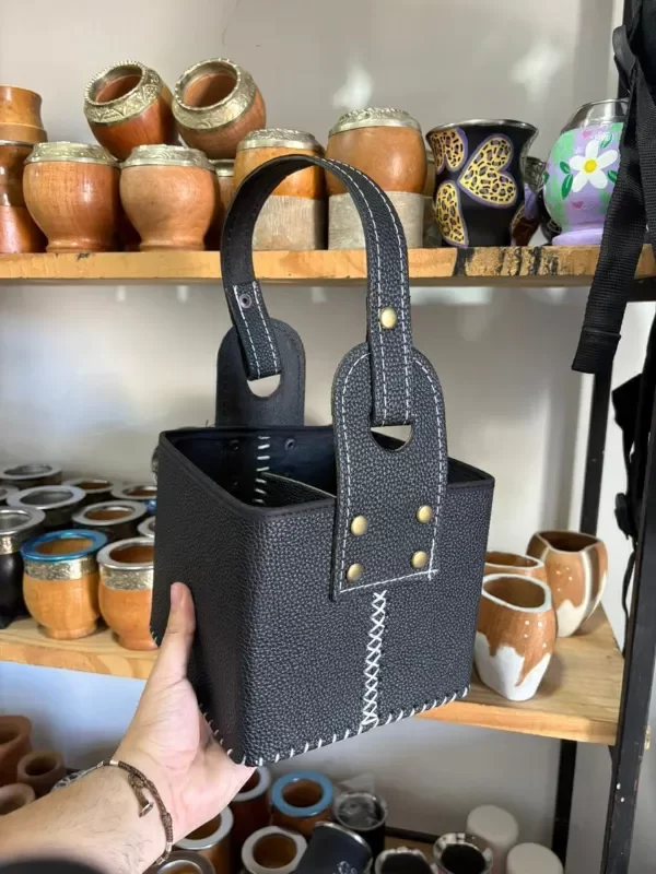 Producto - CANASTA MATERA SIMIL CUERO