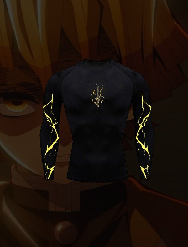Producto - Remera térmica - Zenitsu - 1