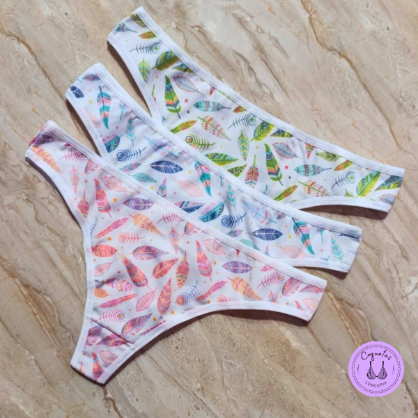 Producto - COLALESS DE ALGODÓN HOJAS pack x 3 - 3167