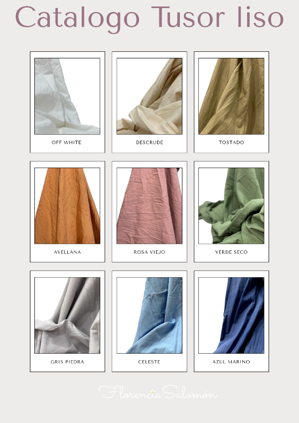 Producto - Catalogo de Colores Lisos