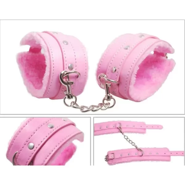 Producto - Kit BDSM Peluche - 7 piezas (rosa) - 3