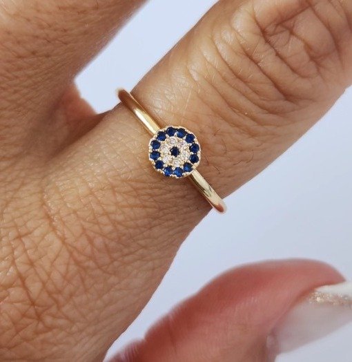 Producto - Anillo Ojo Turco Gold