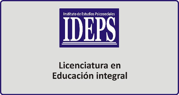 Producto - LICENCIATURA EN EDUCACION INTEGRAL a distancia