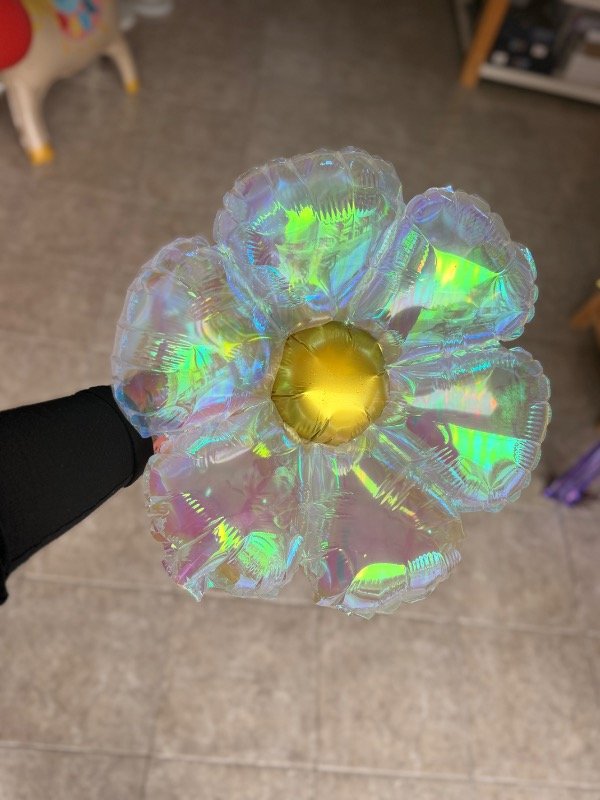 Producto - Flor iridicente x1 45 cm de diámetro