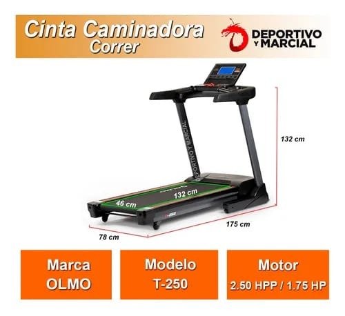 Producto - CINTA CAMINADORA OLMO FIT T-250