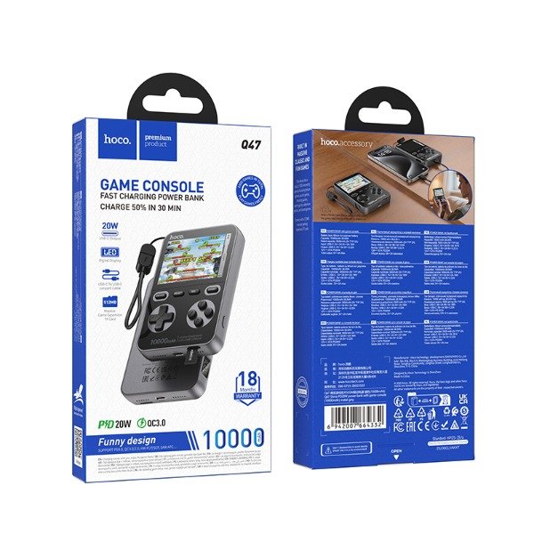 Producto - HOCO - Power Bank Q47 Carga Rapida 20W (10000mAh) - 0