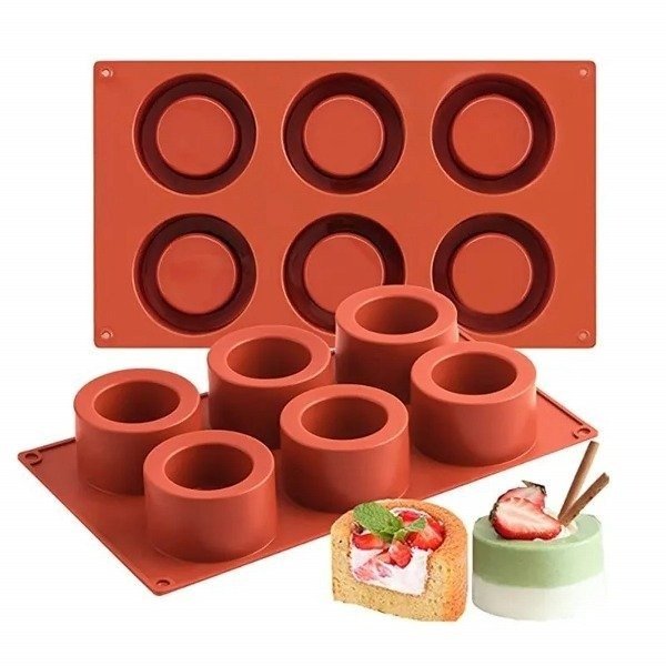 Producto - Molde contenedor circular x 6