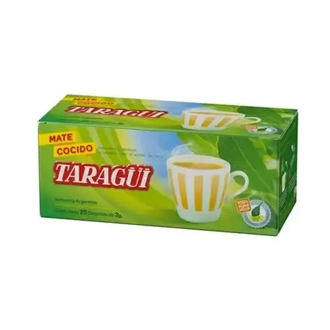 Producto - MATE COCIDO TARAGUI X25 SAQUITOS