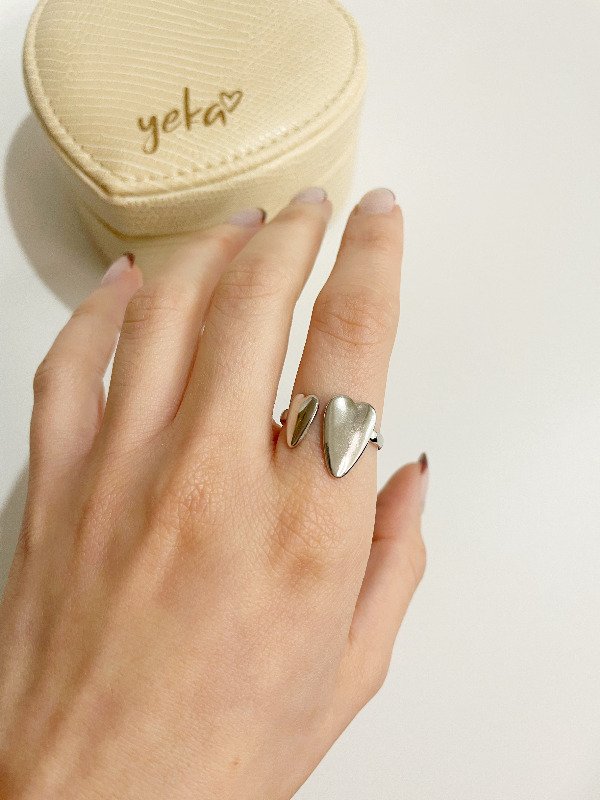 Producto - ANILLO DOS CORAZONES