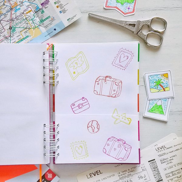 Diario de viaje a viajar mi amor - Belu Sanchis Arte