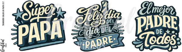 Producto - Transfer Color UV Dia del Padre 017