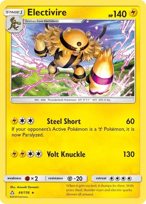 Producto - Electivire - 44/156 - Ultra Prism