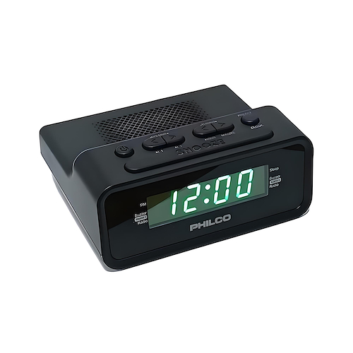 Producto - Radio Reloj Digital Parlante Con Pantalla Led - FM PHILCO