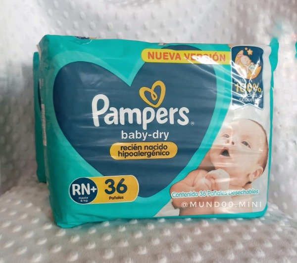 Producto - PAMPERS BABY DRY RN +