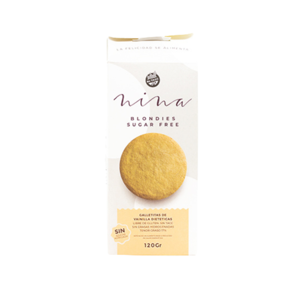 Producto - GALLETITAS NINA BLONDIES CON EDULCORANTE X 120 GRS