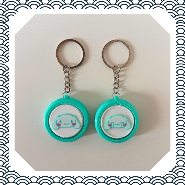 Producto - Llavero Spinner Cinnamoroll Kawaii - Sanrio