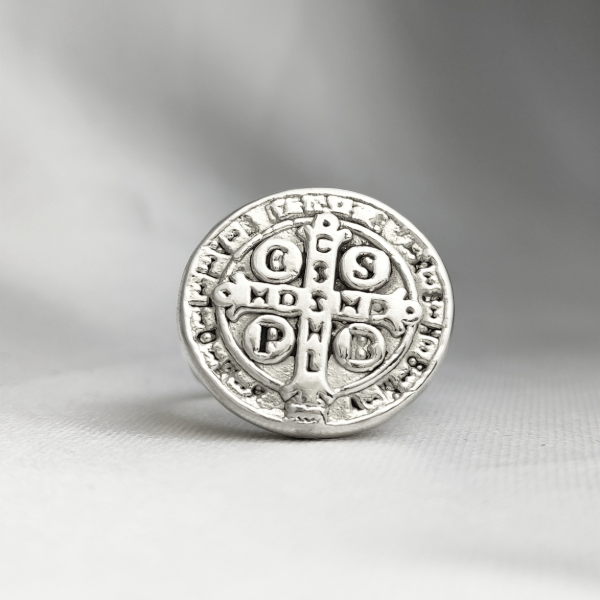 Producto - Anillo San Benito Plata Inflada 925 - 2