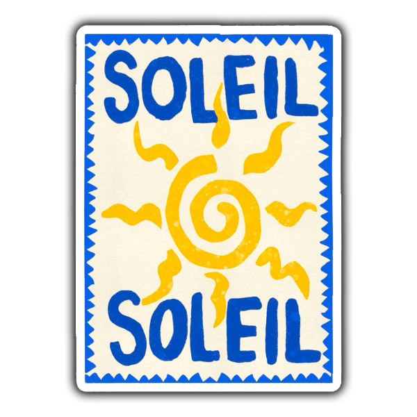 Producto - Sticker Imantado Sol 35 8x6cm