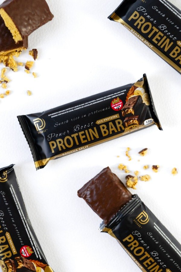 Producto - PROTEIN BAR DELUXE BANANA SPLIT (SIN GLUTEN)